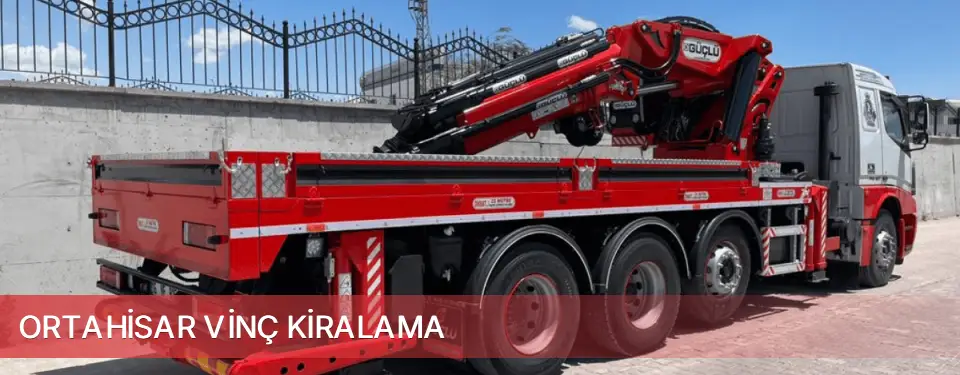 Ortahisar İlçemi Vinç Kiralama
